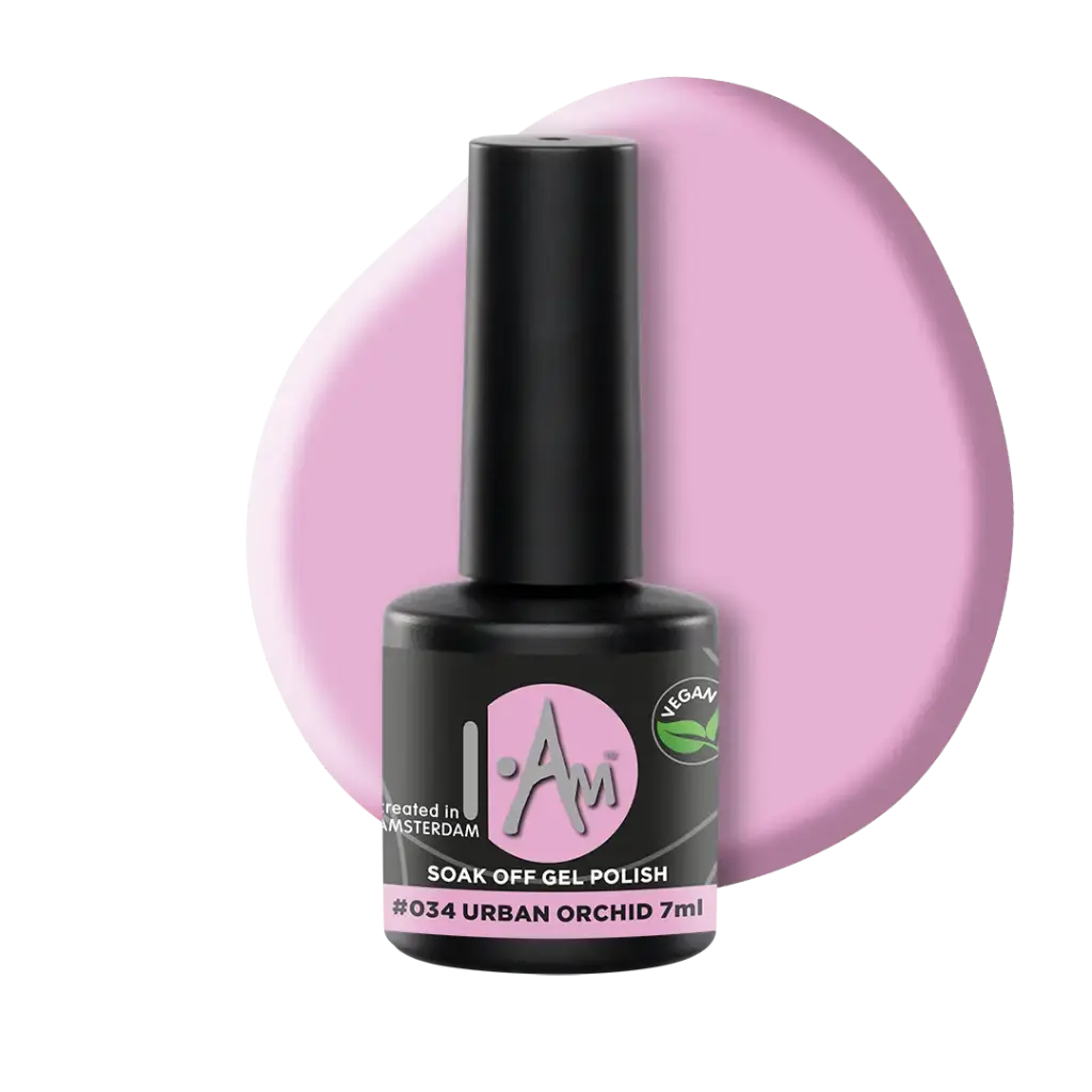 [1212177067] I.AM Soak Off Gel Polish #034 Urban Orchid 7ml