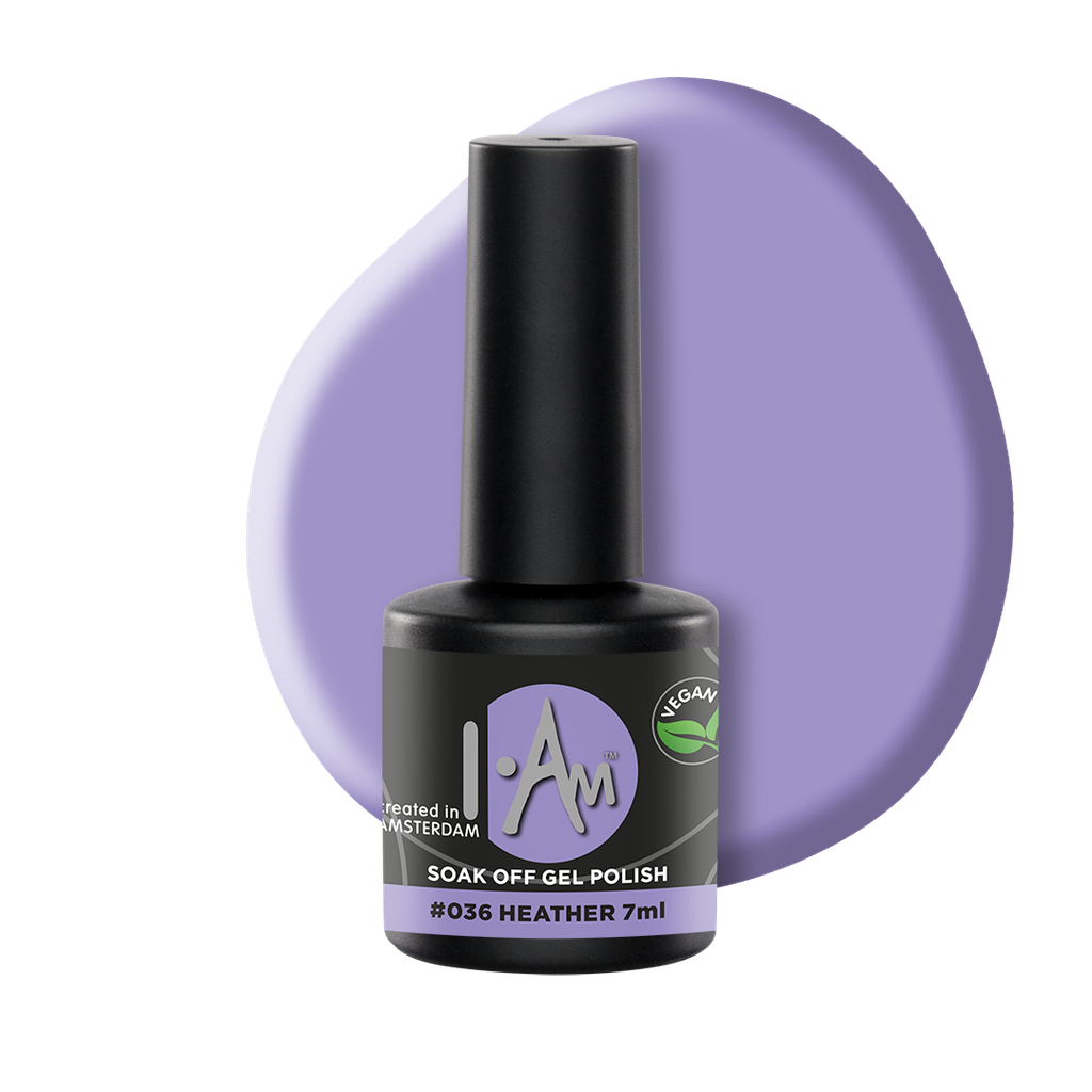 [1212177071] I.AM Soak Off Gel Polish #036 Heather 7ml