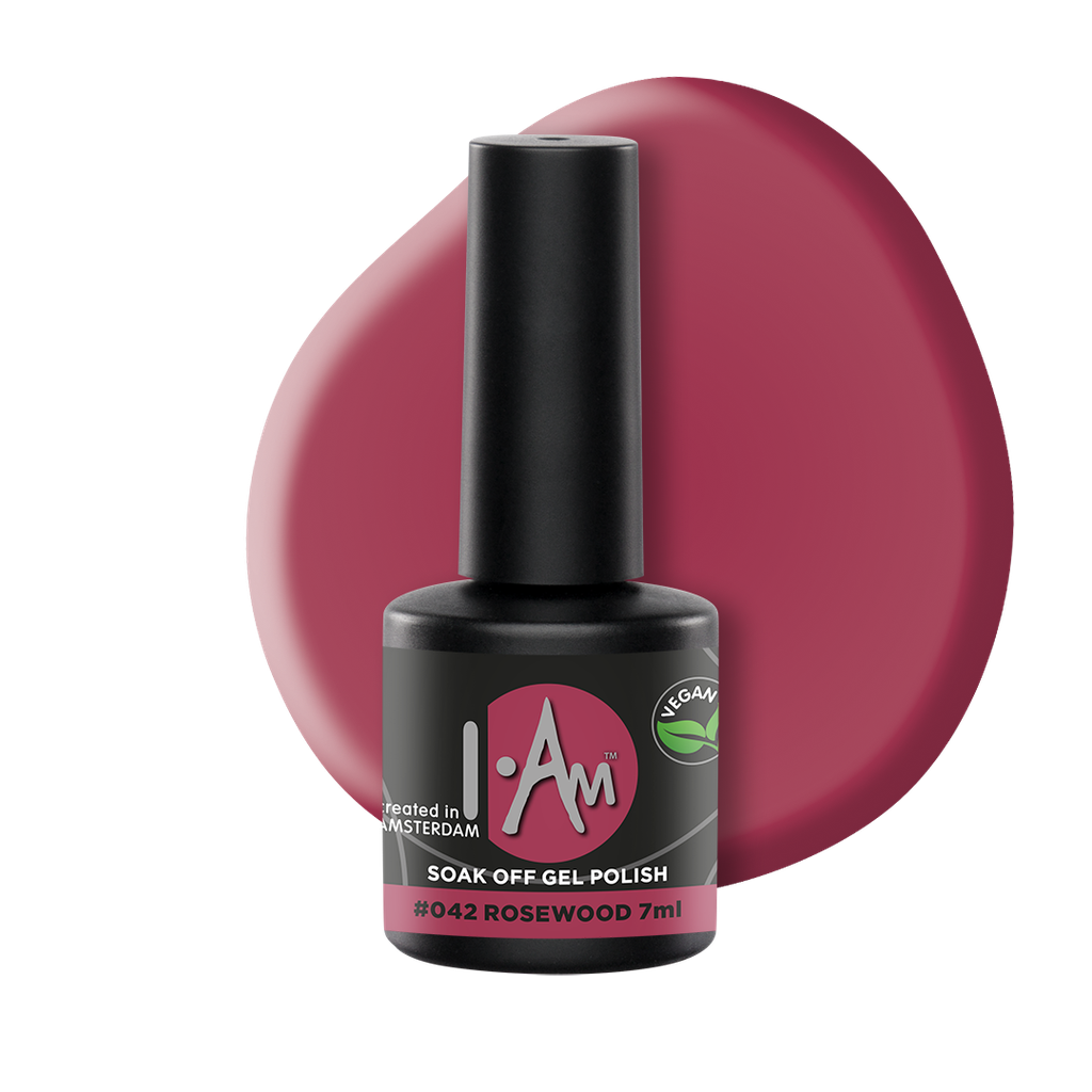 [1212177083] I.AM Soak Off Gel Polish #042 Rosewood 7ml