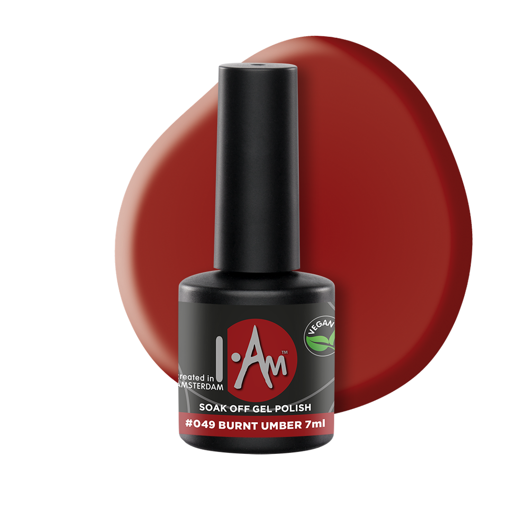 [1212177097] I.AM Soak Off Gel Polish #049 Burnt Umber 7ml
