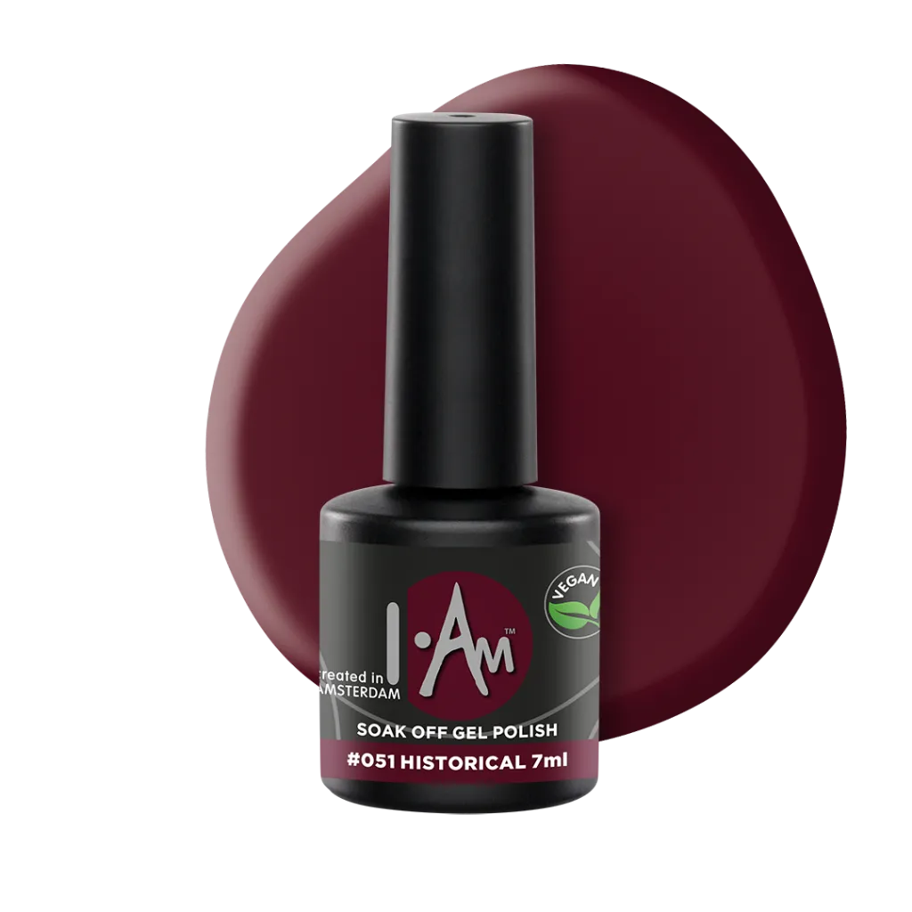 [1212177101] I.AM Soak Off Gel Polish #051 Historical 7ml