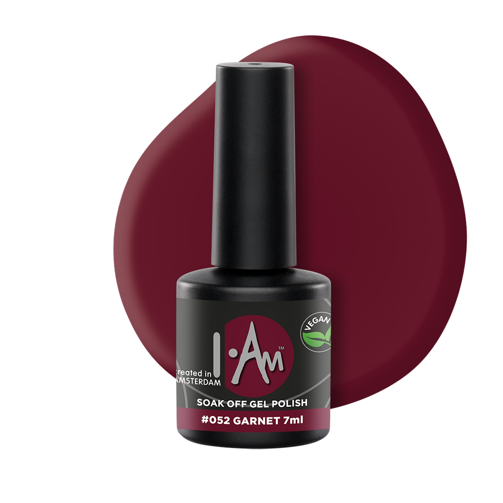 I.AM Soak Off Gel Polish #052 Garnet 7ml