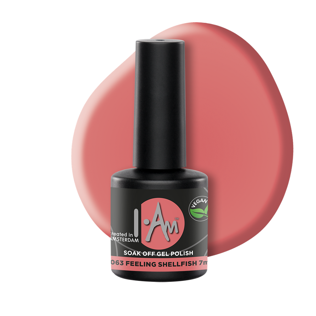 [1212177125] I.AM Soak Off Gel Polish #063 Feeling Shellfish 7ml
