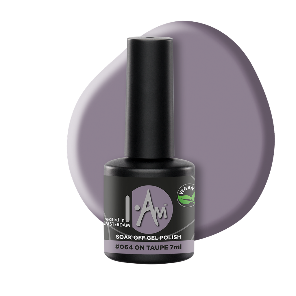 I.AM Soak Off Gel Polish #064 On Taupe 7ml