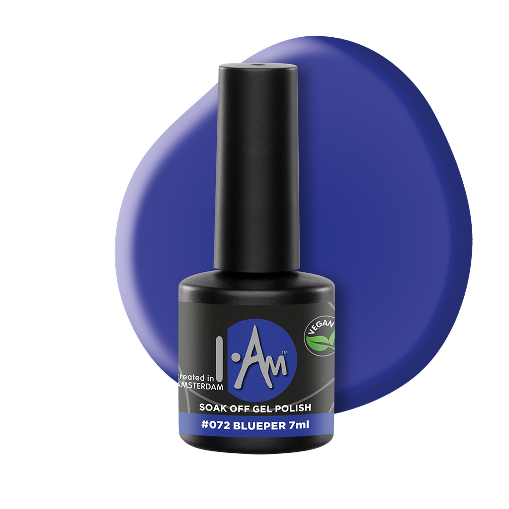 [1212177143] I.AM Soak Off Gel Polish #072 Blueper 7ml