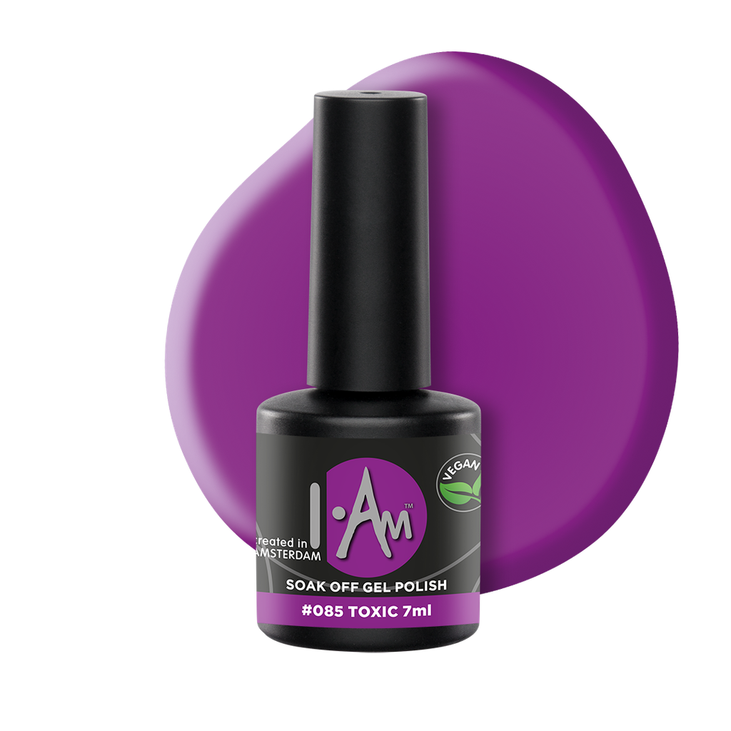 [1212177169] I.AM Soak Off Gel Polish #085 Toxic 7ml