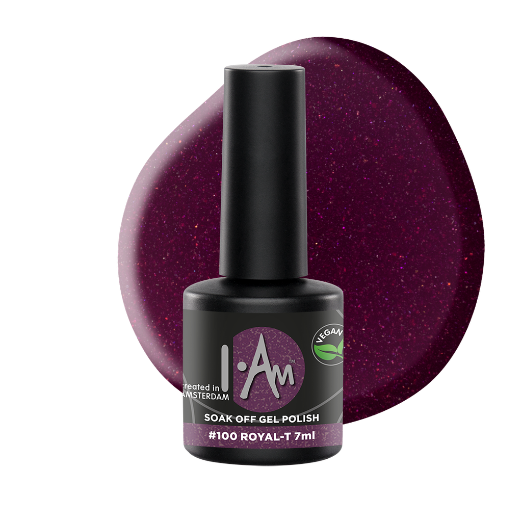 [1212177199] I.AM Soak Off Gel Polish #100 Royal-T 7ml