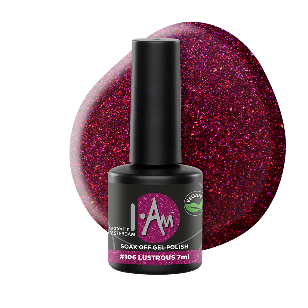 [1212177211] I.AM Soak Off Gel Polish #106 Lustrous 7ml