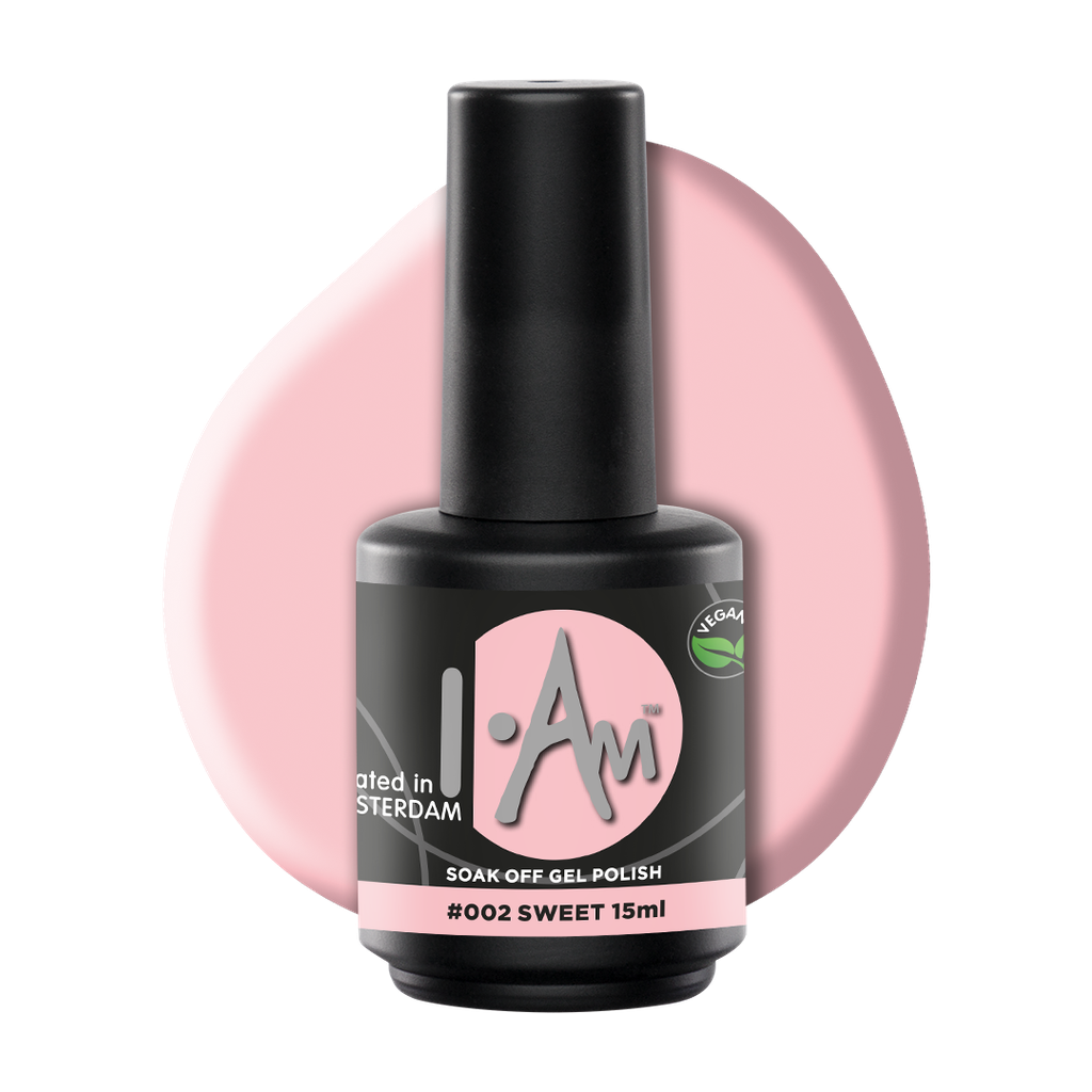 [1212177004] I.AM Soak Off Gel Polish #002 Sweet 15ml