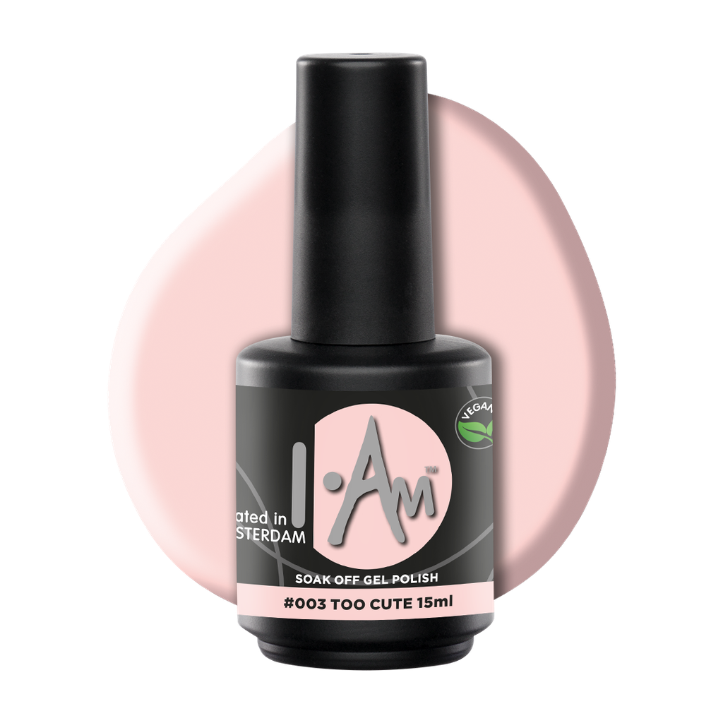 [1212177006] I.AM Soak Off Gel Polish #003 Too Cute 15ml