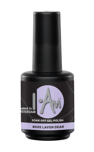[1212177010] I.AM Soak Off Gel Polish #005 Laven Dear 15ml