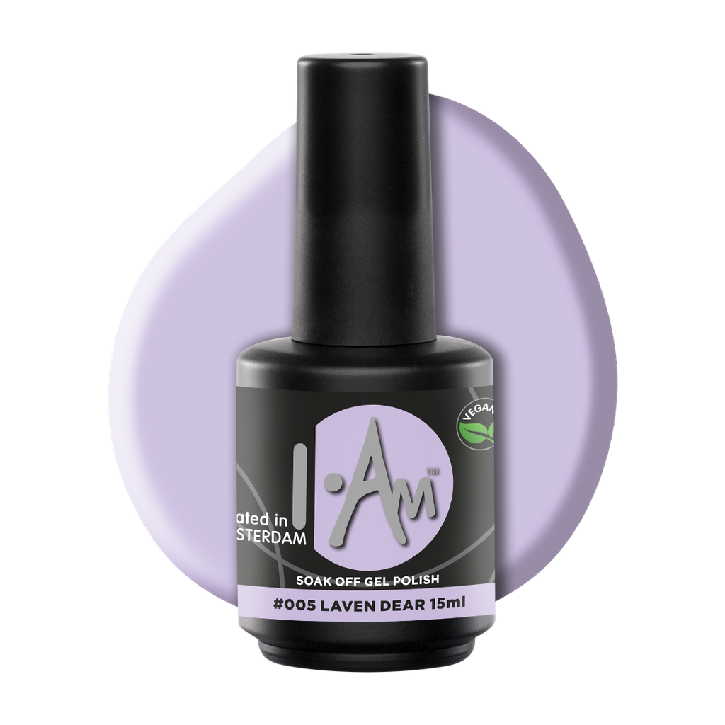 [1212177010] I.AM Soak Off Gel Polish #005 Laven Dear 15ml