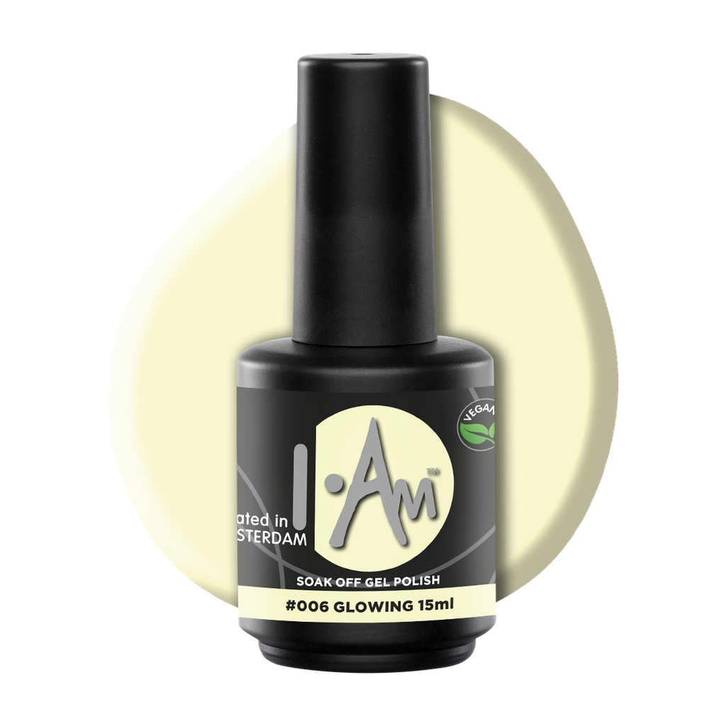 [1212177012] I.AM Soak Off Gel Polish #006 Glowing 15ml