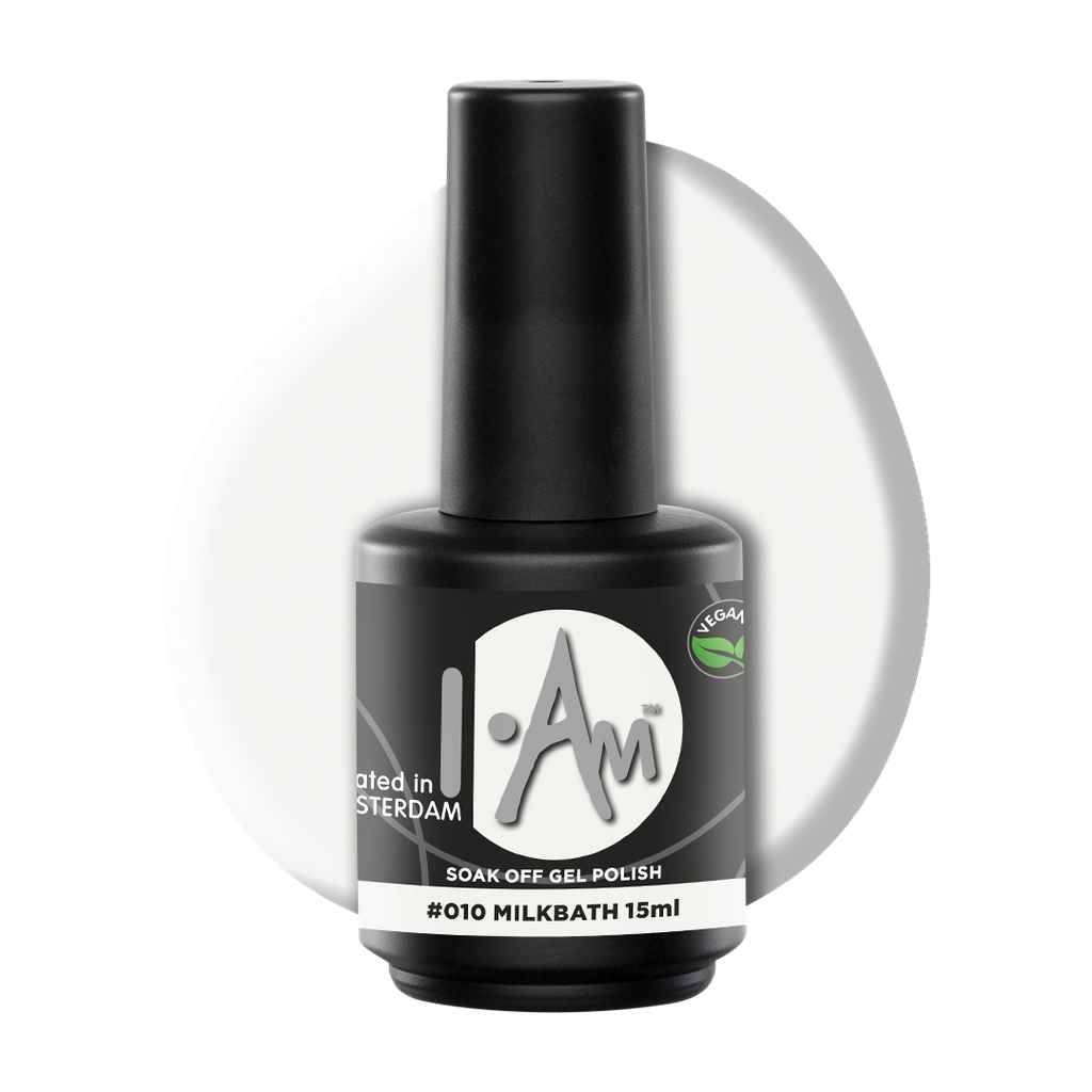 [1212177020] I.AM Soak Off Gel Polish #010 Milkbath 15ml