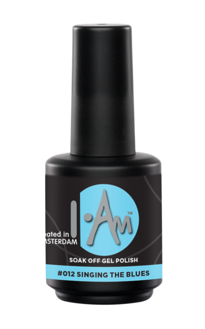 [1212177024] I.AM Soak Off Gel Polish #012 Singing The Blues 15ml
