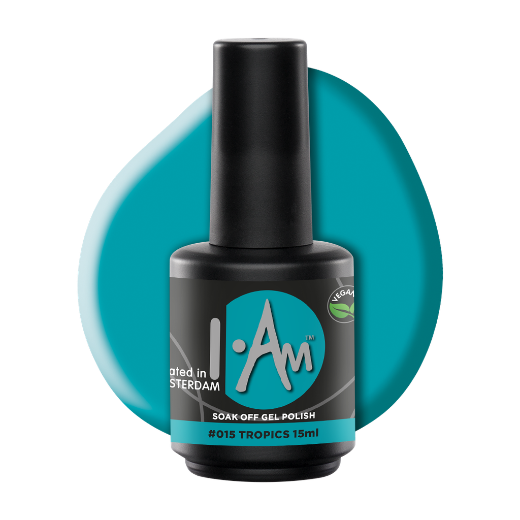 [1212177030] I.AM Soak Off Gel Polish #015 Tropics 15ml