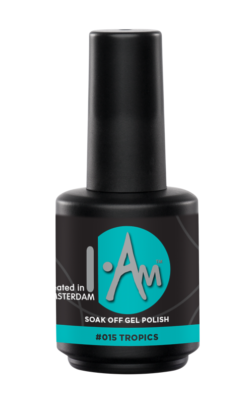 [1212177030] I.AM Soak Off Gel Polish #015 Tropics 15ml