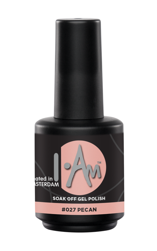I.AM Soak Off Gel Polish #027 Pecan 15ml