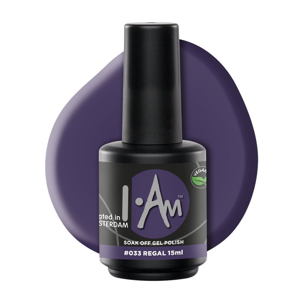[1212177066] I.AM Soak Off Gel Polish #033 Regal 15ml