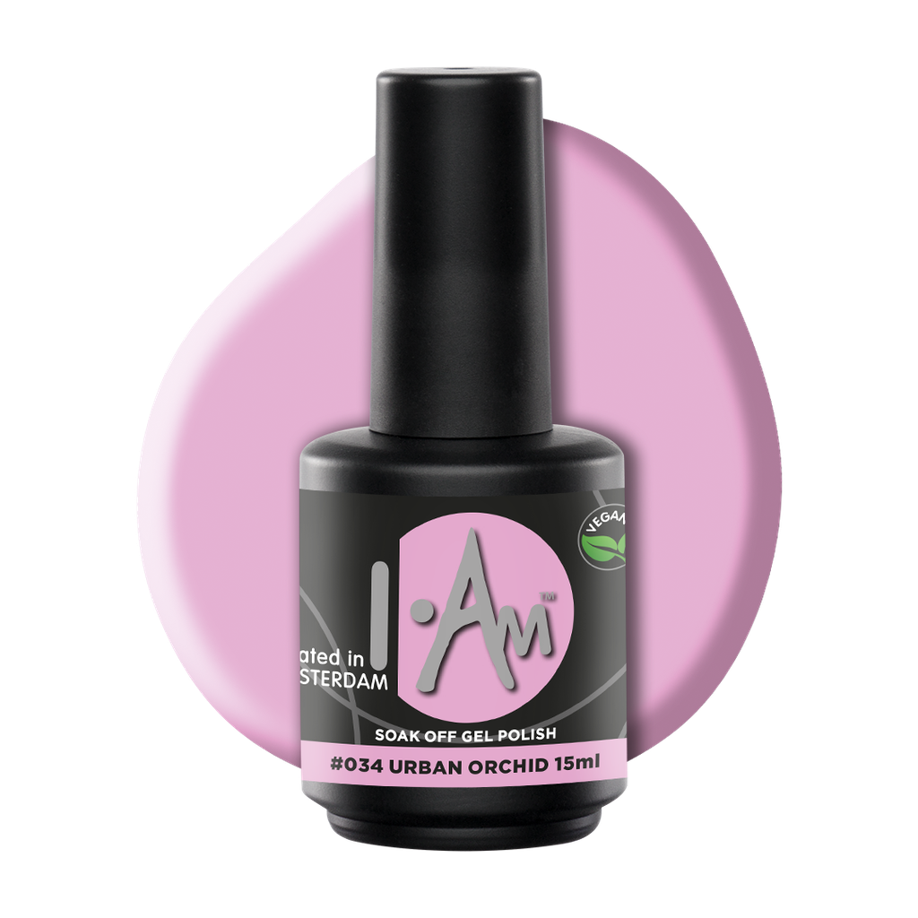[1212177068] I.AM Soak Off Gel Polish #034 Urban Orchid 15ml