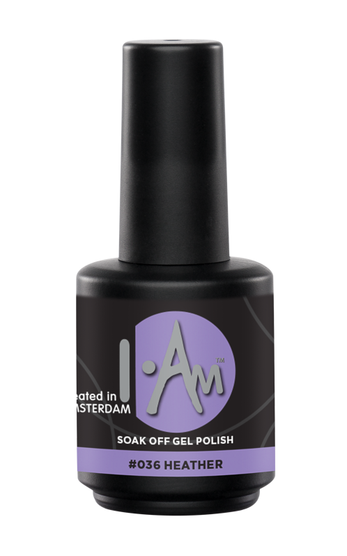 [1212177072] I.AM Soak Off Gel Polish #036 Heather 15ml