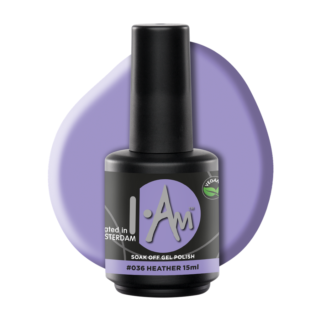 [1212177072] I.AM Soak Off Gel Polish #036 Heather 15ml