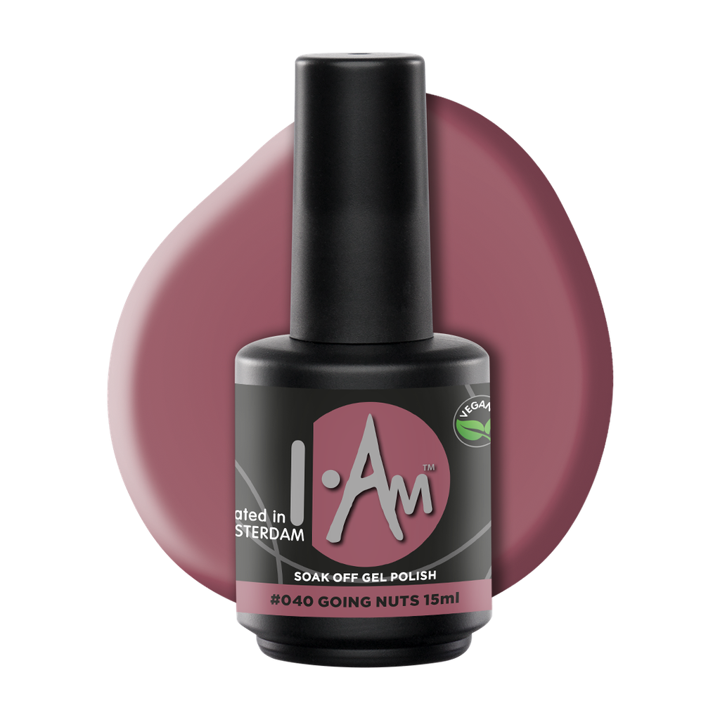 [1212177080] I.AM Soak Off Gel Polish #040 Going Nuts 15ml