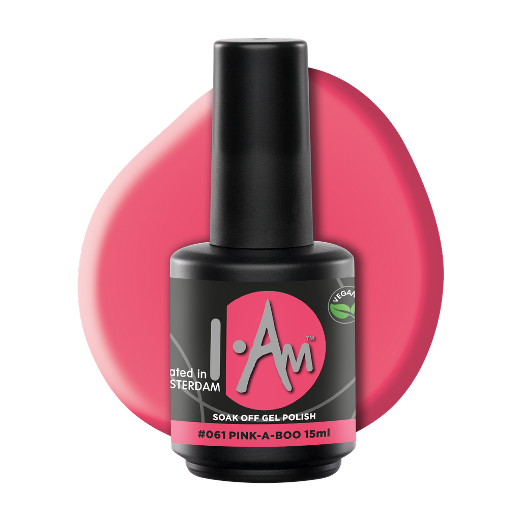 [1212177122] I.AM Soak Off Gel Polish #061 Pink-A-Boo 15ml