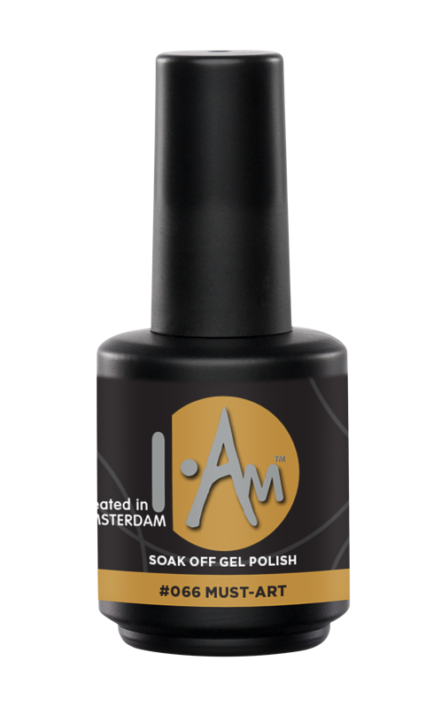 [1212177132] I.AM Soak Off Gel Polish #066 Must-Art 15ml