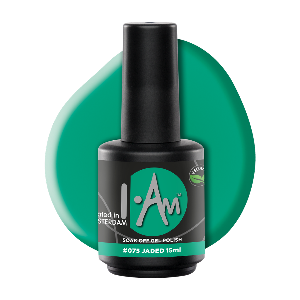 [1212177150] I.AM Soak Off Gel Polish #075 Jaded 15ml