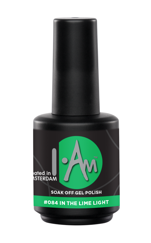 I.AM Soak Off Gel Polish #084 In The Lime Light 15ml