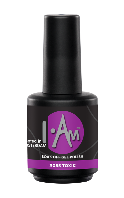 [1212177170] I.AM Soak Off Gel Polish #085 Toxic 15ml