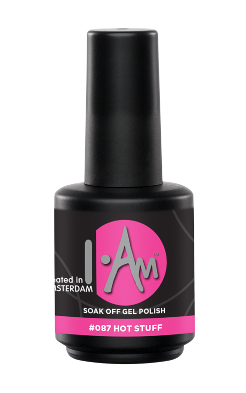 I.AM Soak Off Gel Polish #087 Hot Stuff 15ml