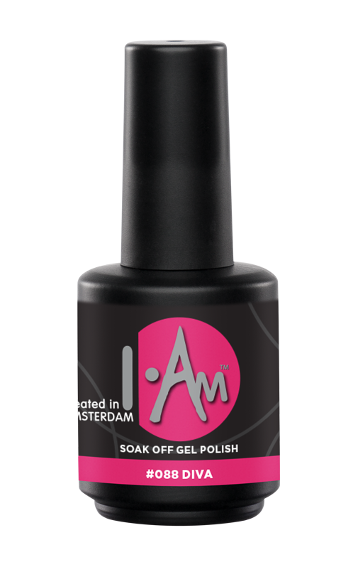[1212177176] I.AM Soak Off Gel Polish #088 Diva 15ml