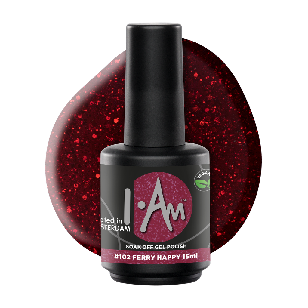 I.AM Soak Off Gel Polish #102 Ferry Happy 15ml