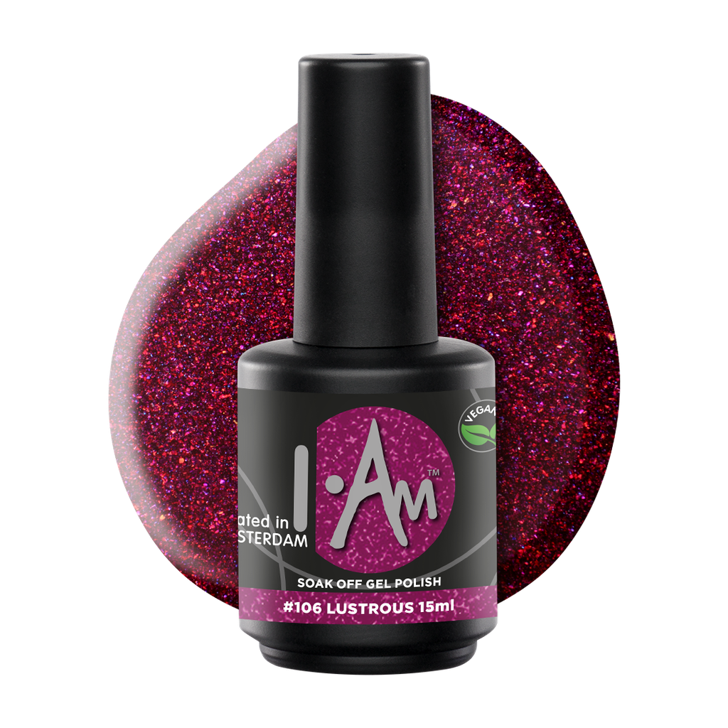 I.AM Soak Off Gel Polish #106 Lustrous 15ml