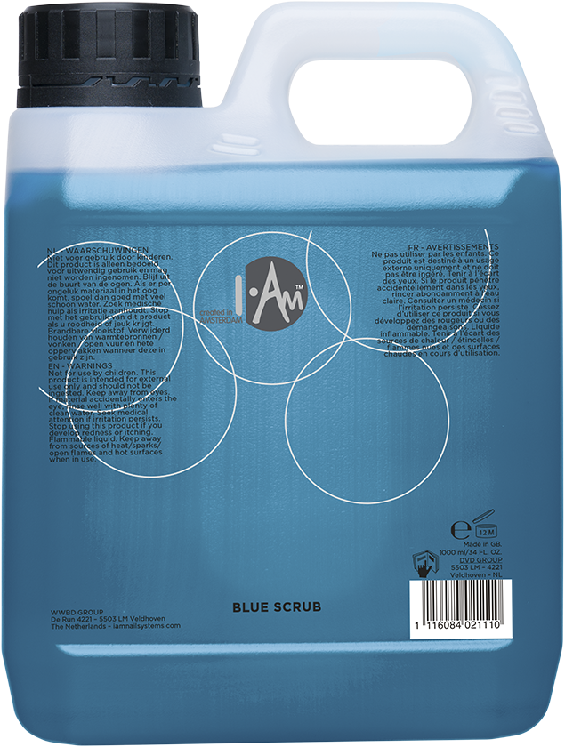 [1112131004] I.Am Blue Scrub 1000ml