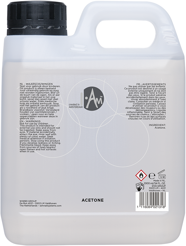[9112112002] I.Am Acetone 1000ml