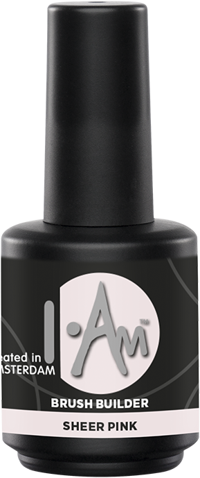 [1212173022] I.Am Brush Builder - Sheer Pink 15ml