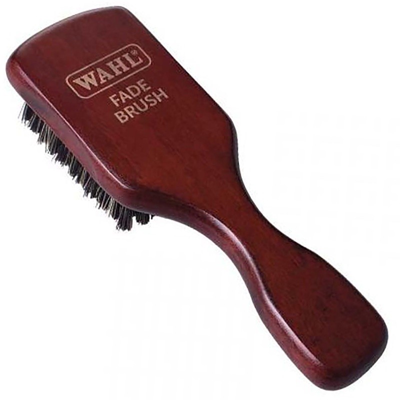 [0093-6370] Wahl Fade Brush avec en bois poignée