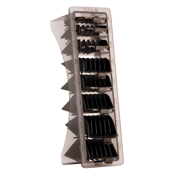 [03170-500] Wahl opzetkamset zwart nr 1-8