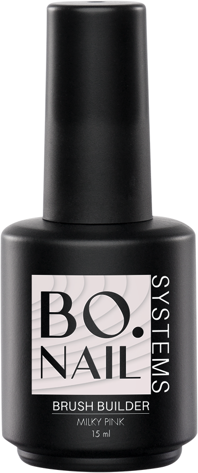 BO.NAIL Brush Builder Milky Pink 15ml