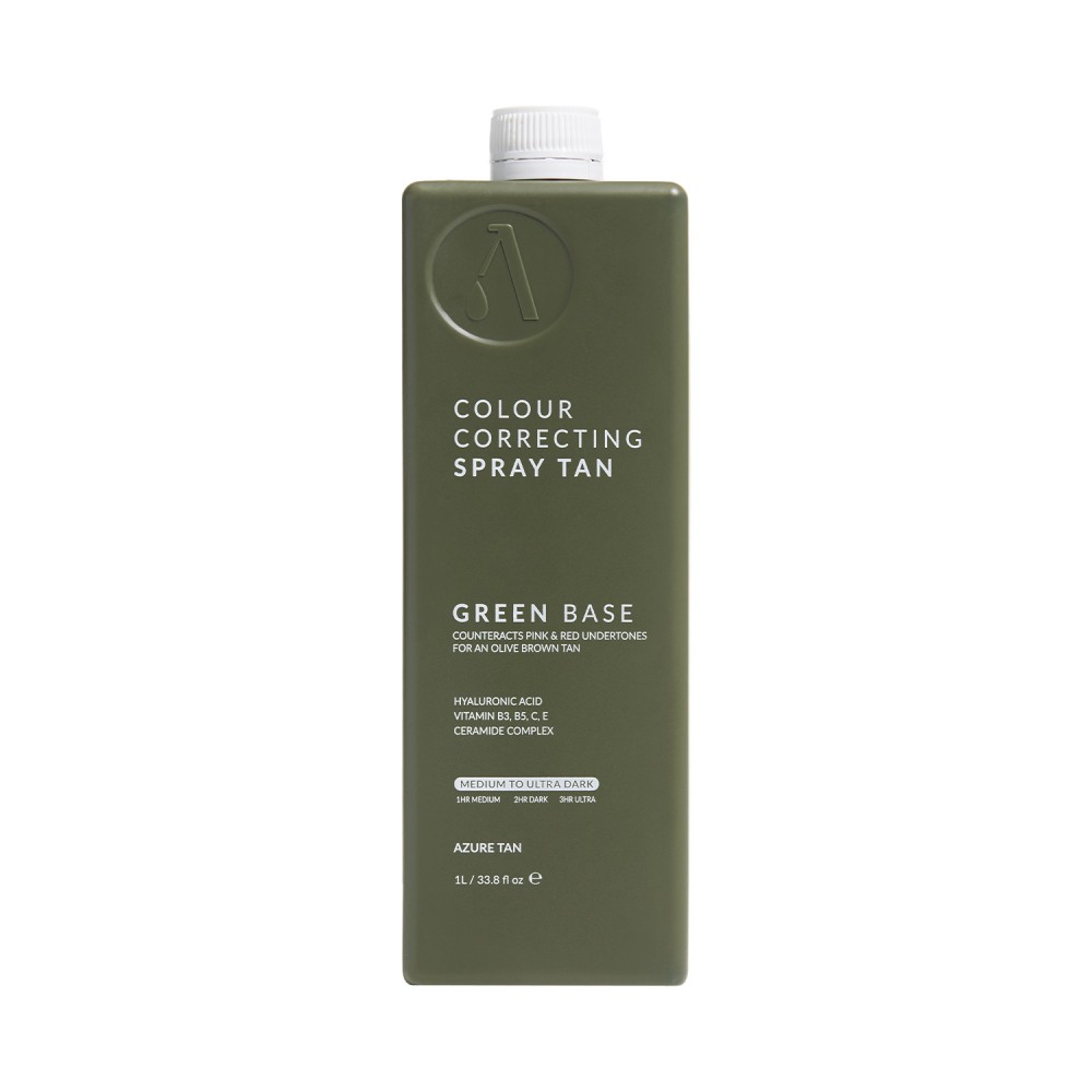 [71800] Azure Tan- Green Base - Medium to Ultra Dark 1L