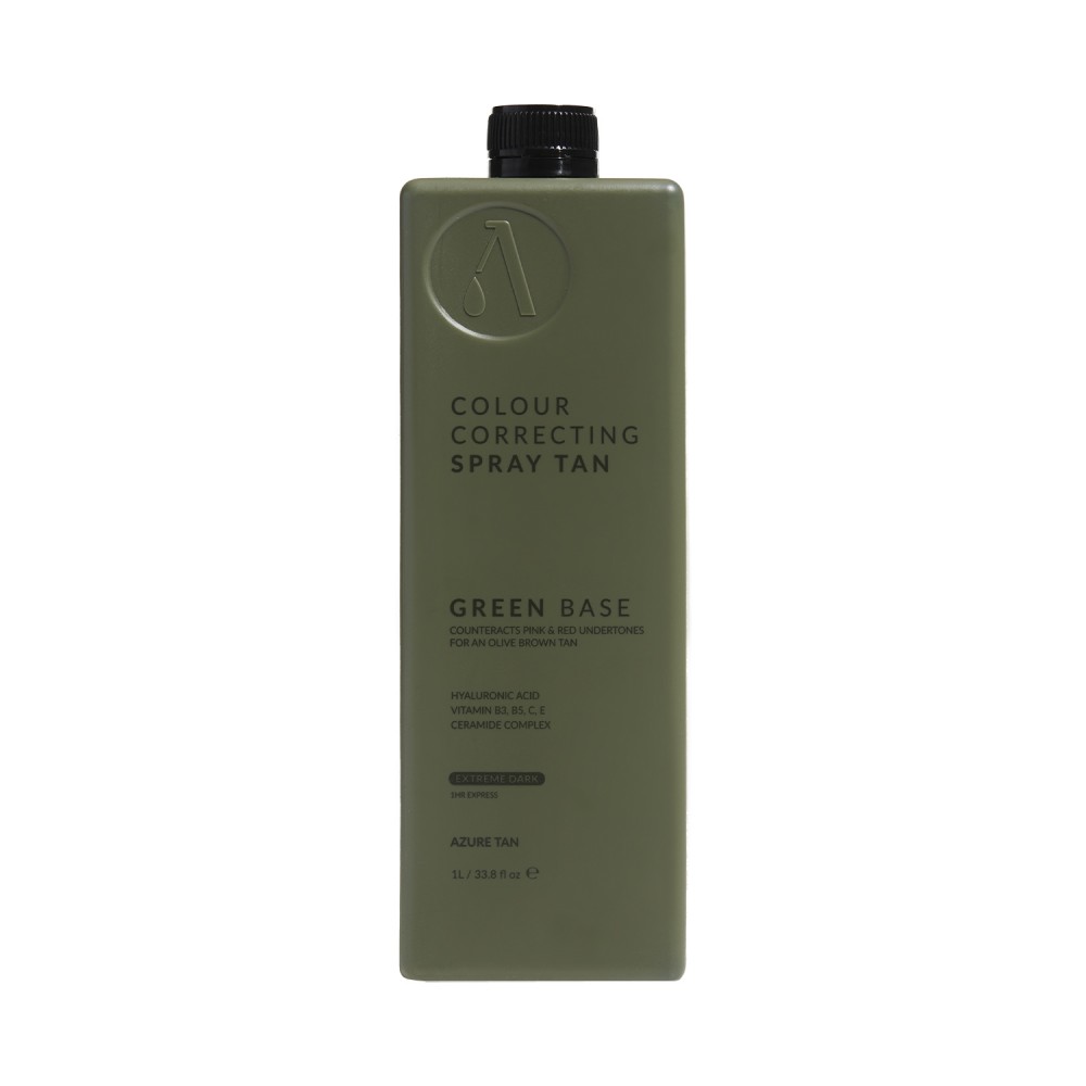 [71801] Azure Tan - Green Base Extreme Dark Spray Tan Solution 1L