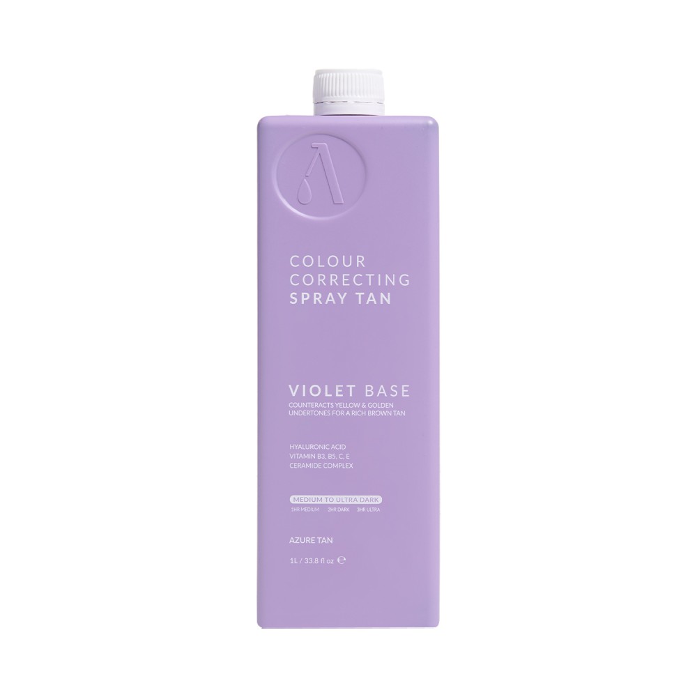 [71802] Violet Base Medium To Ultra Dark Spray Tan Solution 1L