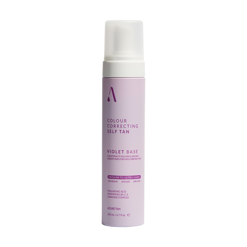Self Tan Mousse Violet Base Medium To Ultra Dark 200ml