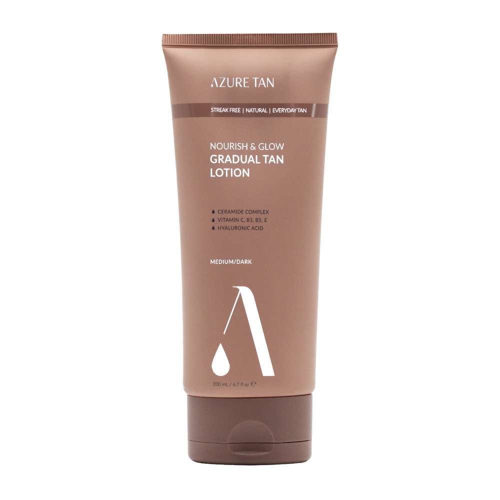 [71823] Nourish & Glow Gradual Tanning Lotion Medium/Dark 200ml