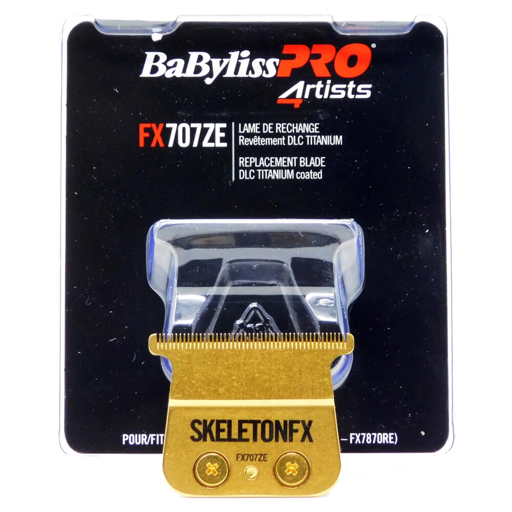 [FX707ZE] BabylissPro Skeleton T-Blade 1.6DLC Titan Gold