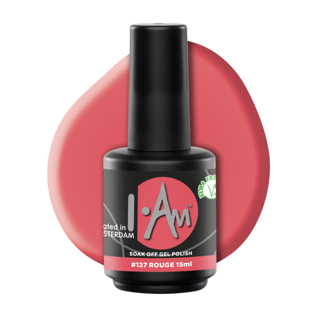 I.AM Soak Off Gel Polish #127 Rouge 15ml