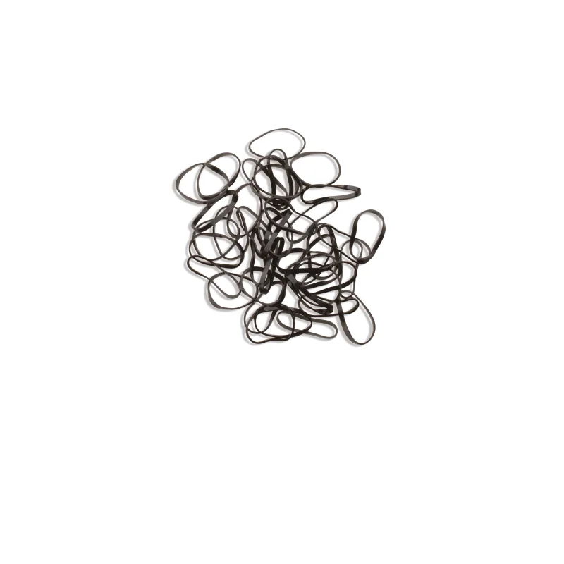 [99401059] LARGE BLACK RUBBER BAND PACK 40 PCS